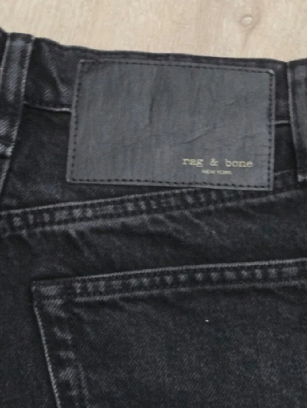 Rag & Bone Maya High Rise 6” Short in Black Modest Size 23